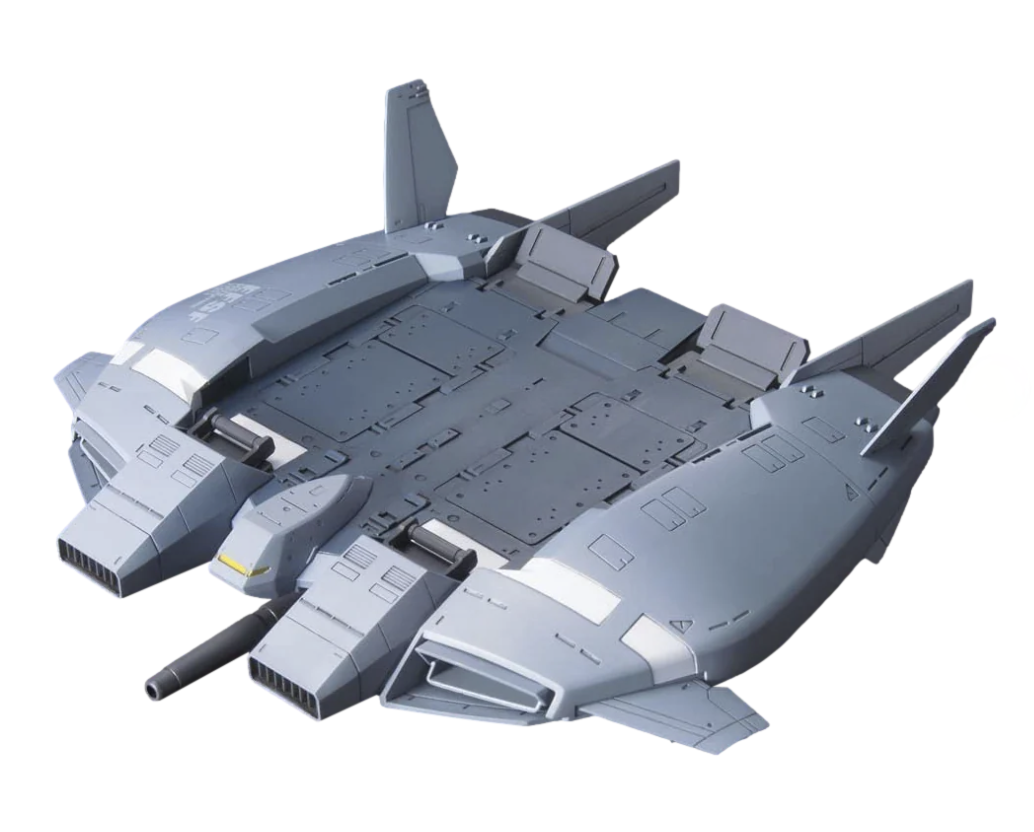 Bandai 2176838 1/144 HG UC #144 Base Jabber Sub Flight System (Unicorn Ver.) Mobile Suit Gundam