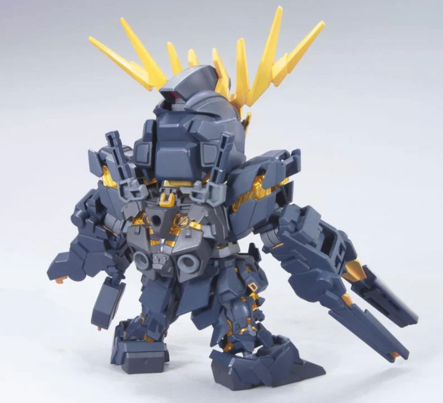 Bandai 2196666 BB SD UC #380 Unicorn Gundam 02 Banshee Mobile Suit