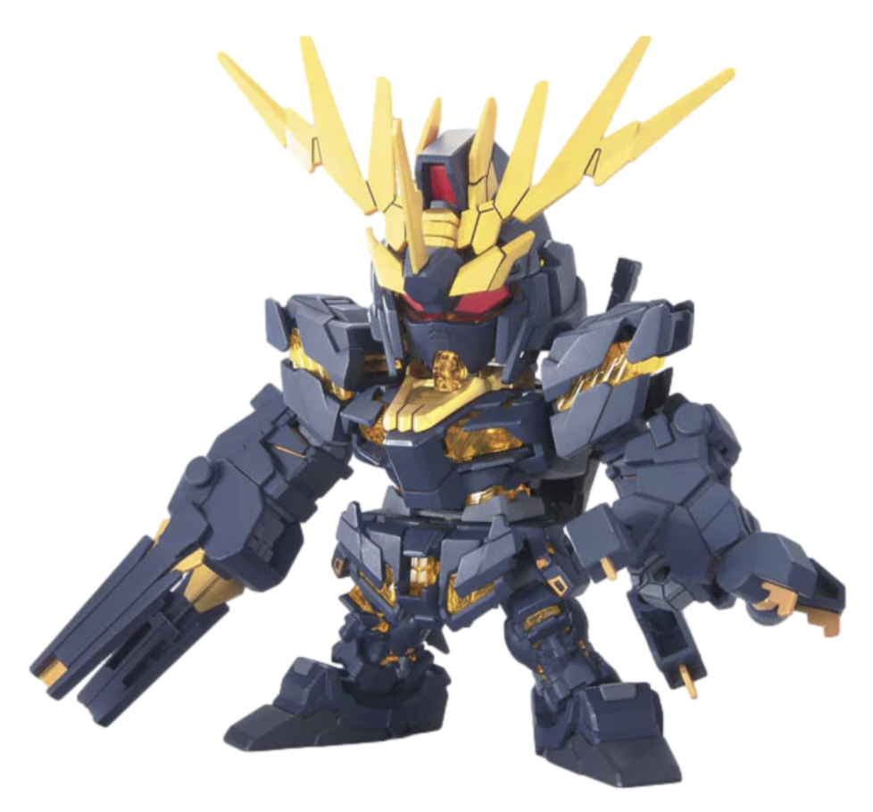 Bandai 2196666 BB SD UC #380 Unicorn Gundam 02 Banshee Mobile Suit