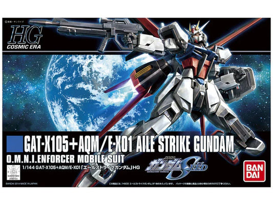 Bandai 2219525 1/144 HG CE #171 Aile Strike Gundam Mobile Suit SEED Destiny