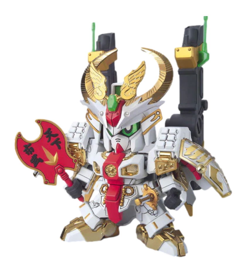 Bandai 2267001 BB SD #395 Nidaime Gundam Dai-Shogun Legend "Senshi Sangokuden" Figure