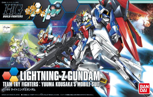 Bandai 2301520 1/144 HG #40 Lightning Z Gundam Mobile Suit Build Fighters (Team Try Yuuma Kousaka's)
