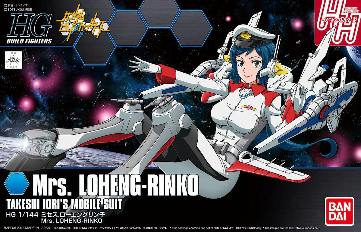 Bandai 2409203 1/144 HG Mrs. Loheng-Rinko "Gundam Build Fighters"
