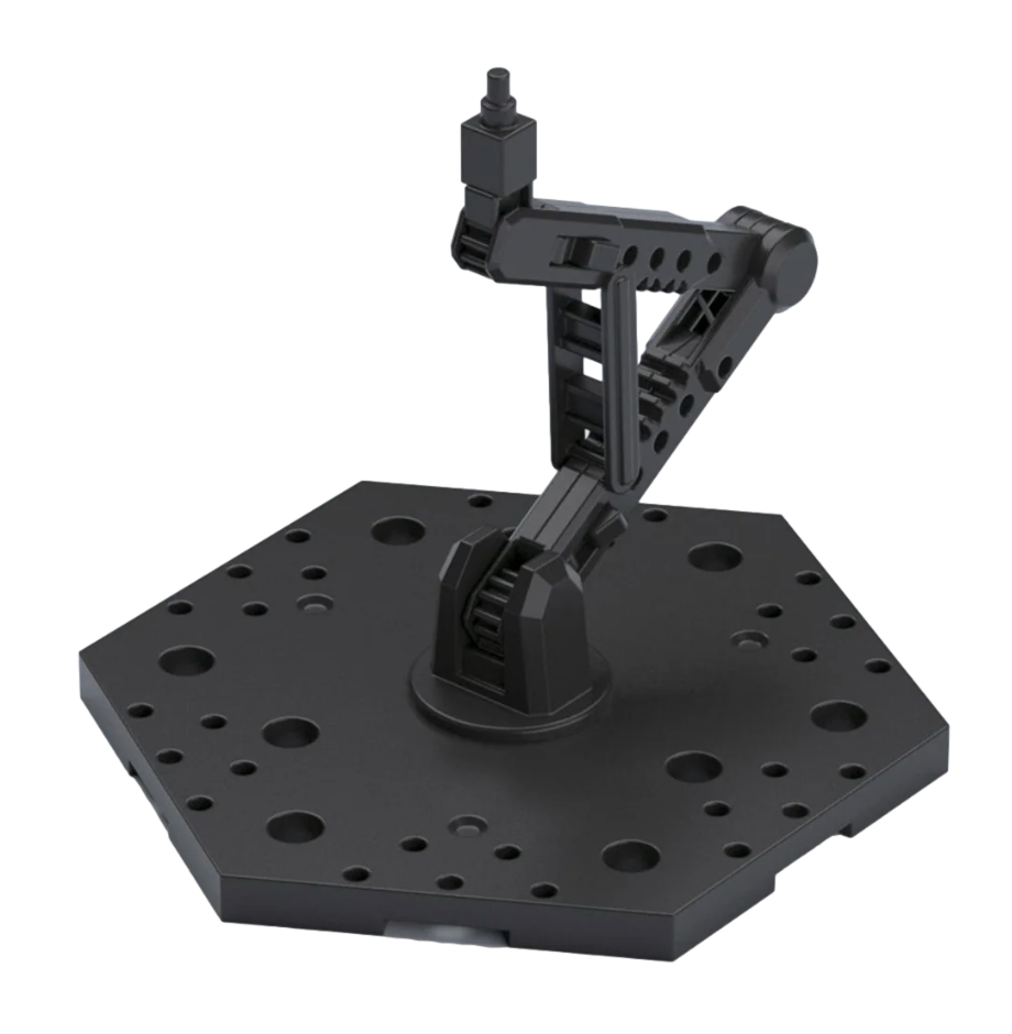 Bandai 2410268 Black Action Base 5 Display Stand for 1/144 Scale Models