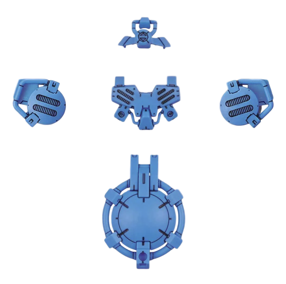 Bandai 2477802 1/144 30MM Option Armor for Special Squad Portanova Exclusive Light Blue "30 Minutes Missions"