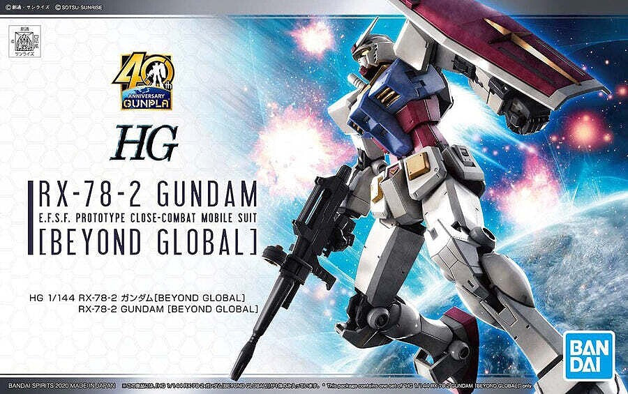 Bandai 2481060 1/144 HG RX-78-2 Gundam (Beyond Global)