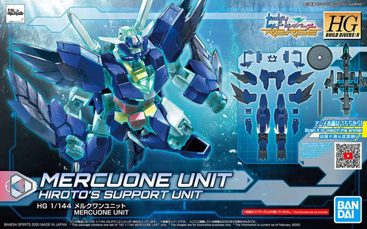 Bandai 2492937 1/144 HG #17 Mercuone Unit Hiroto's Support Unit "Gundam Build Divers RE:Rise"