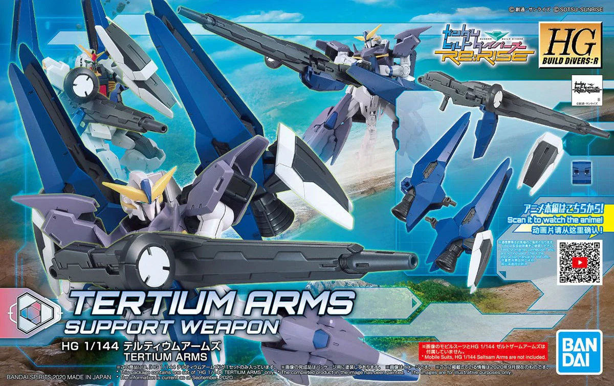 Bandai 2511444 1/144 HG Tertium Arms "Gundam Build Divers RE:Rise"