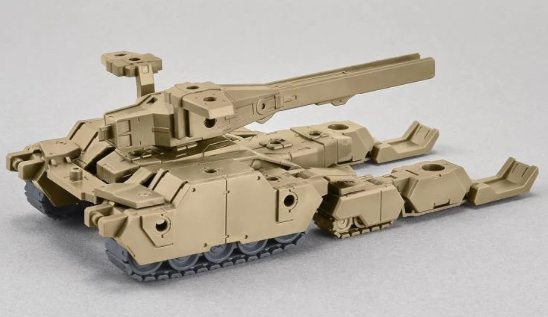 Bandai 2530623 1/144 30MM Extended Armament Vehicle (Tank Ver. Brown) "30 Minutes Missions"