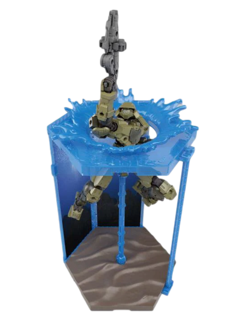 Bandai 2532167 30MM #05 Customize Scene Base (Water Field Ver.) "30 Minutes Missions"