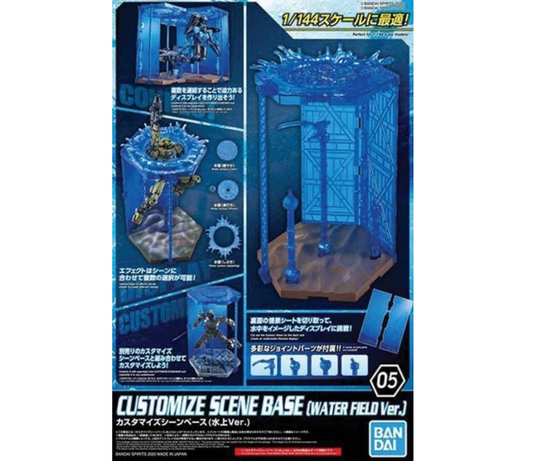Bandai 2532167 30MM #05 Customize Scene Base (Water Field Ver.) "30 Minutes Missions"
