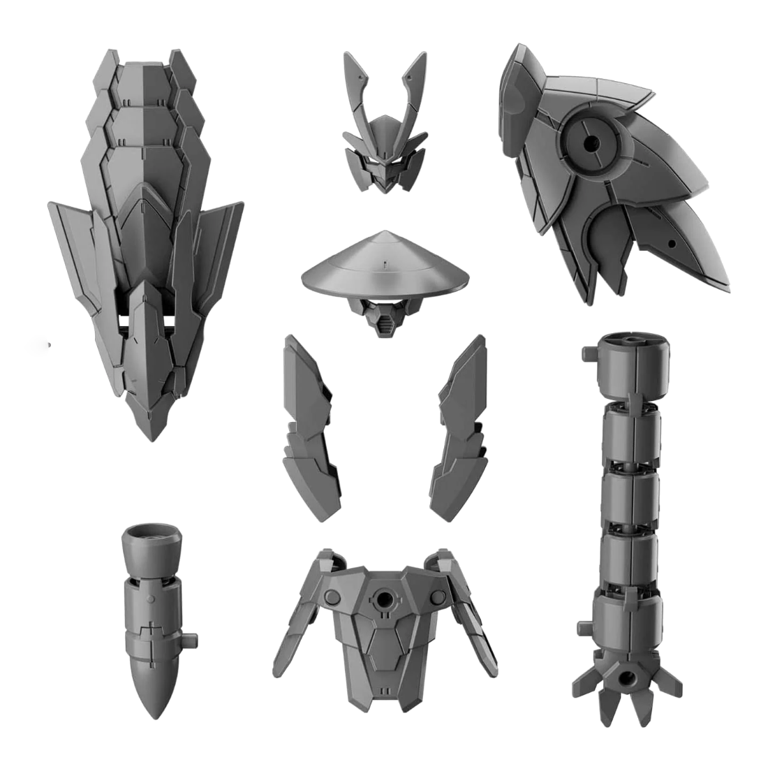 Bandai 2553530 30MM Option Parts Set #4 Sengoku Armor "30 Minutes Missions"