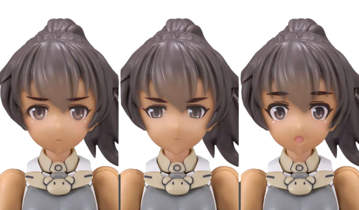 Bandai 2568055 30MS Option Face Parts Facial Expression Set 6 (Color C)