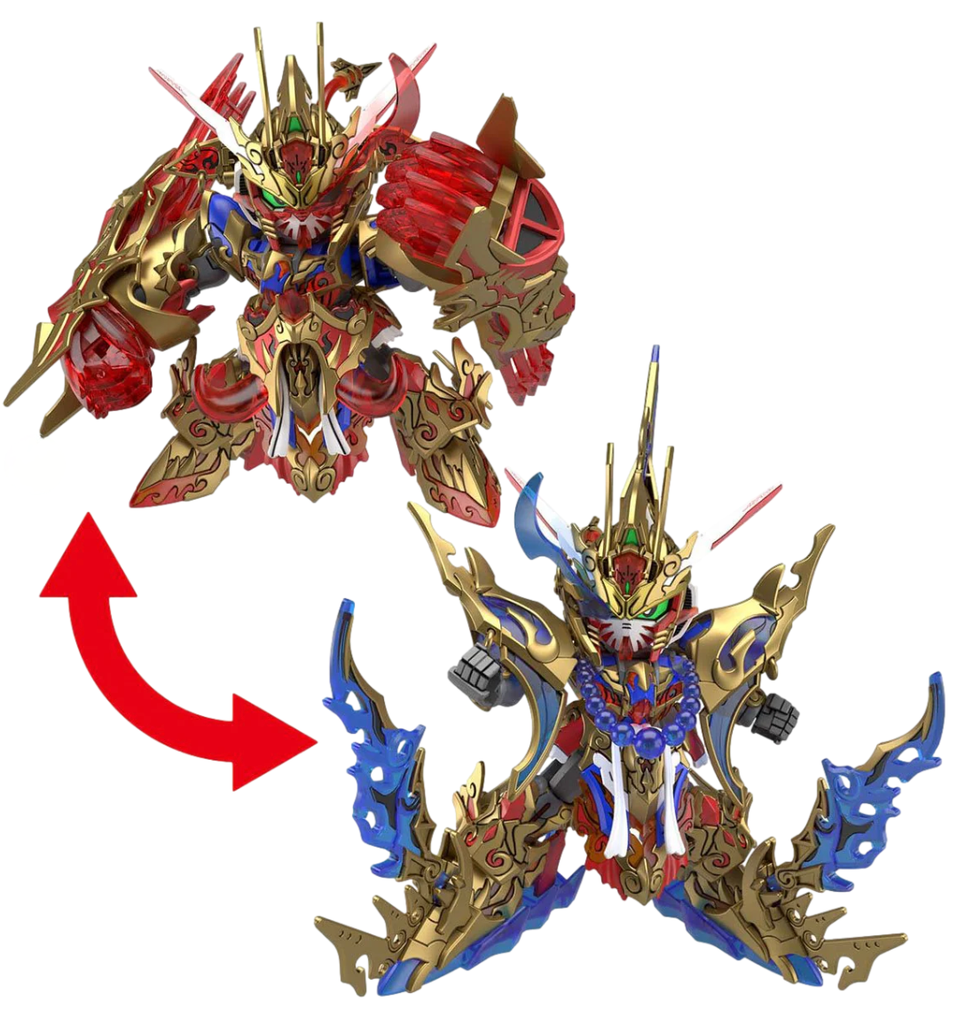 Bandai 2568790 SD Gundam World Heroes #09 Wukong Impulse Gundam (SDW Heroes)