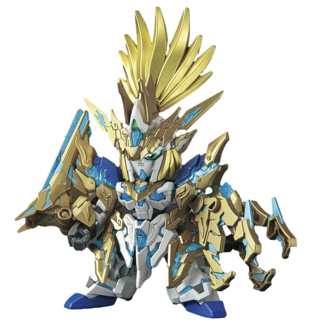 Bandai 2568803 SD World Heroes #17 Longzun Liu Bei Unicorn Gundam (SDW Heroes)