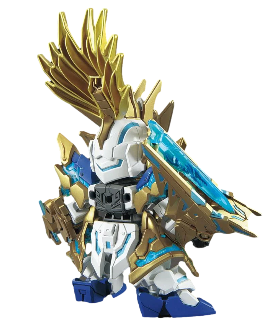 Bandai 2568803 SD World Heroes #17 Longzun Liu Bei Unicorn Gundam (SDW Heroes)