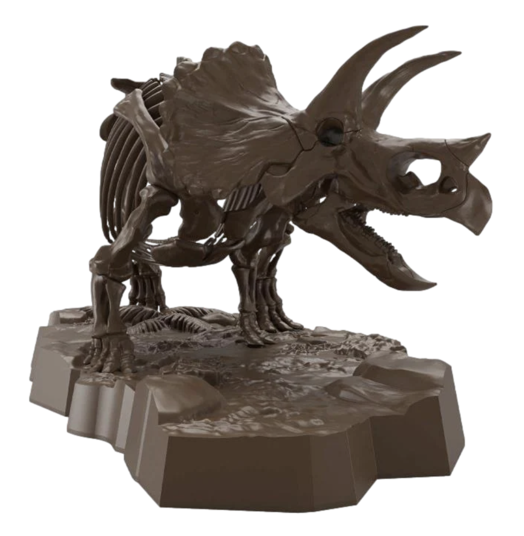 Bandai 2569328 Imaginary Skeleton: Triceratops Dinosaur Model Kit