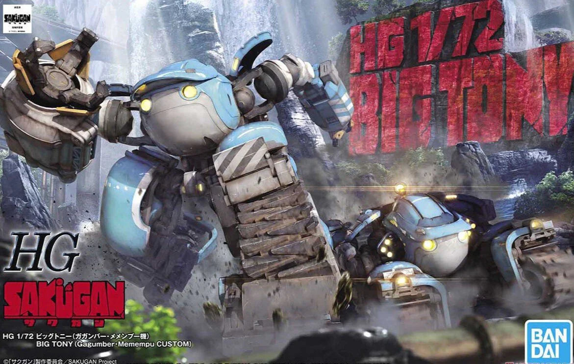 Bandai 2570547 1/72 Big Tony (Gagumber Memempu Custom) "SakuGun" Kit