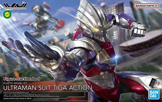 Bandai 2582489 Ultraman Suit Tiga (Action) Figure-Rise Standard