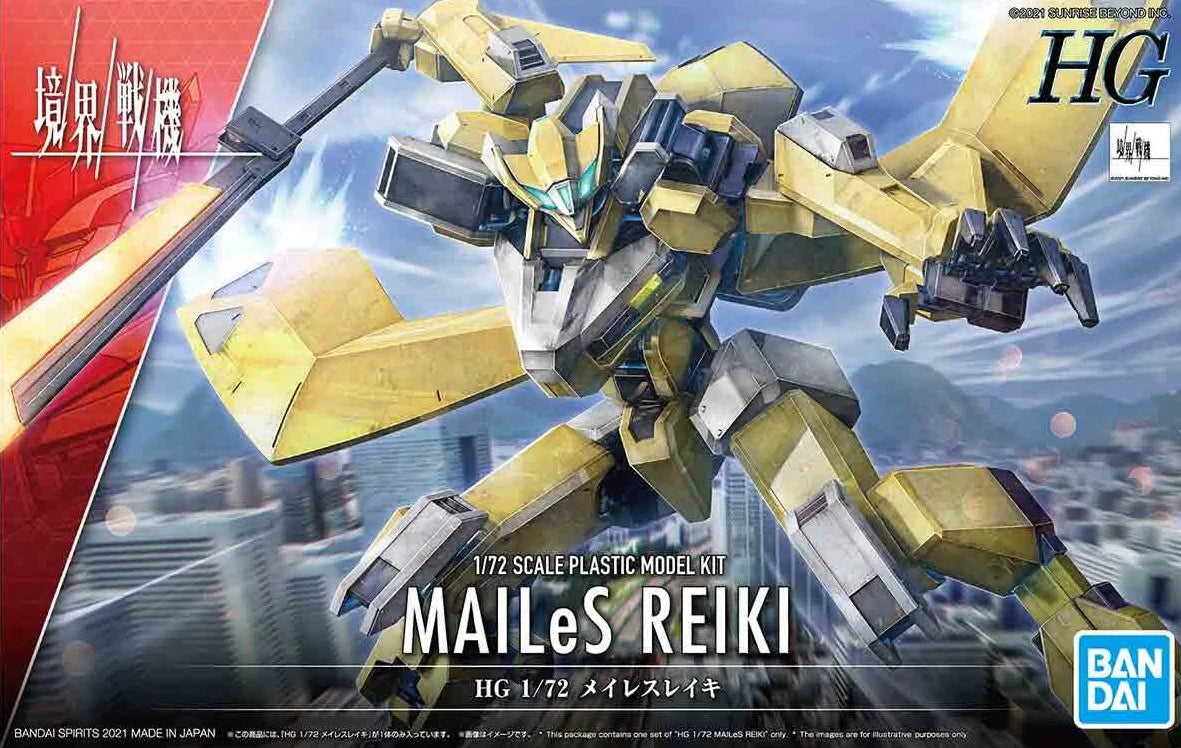 Bandai 2590651 HG 1/72 MAILeS Reiki "AMAIM" Kyoukai Senki Model Kit