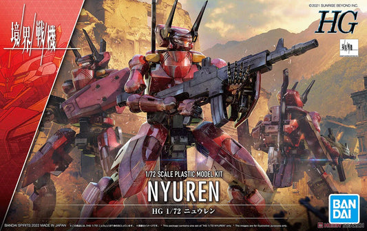 Bandai 2590652 HG 1/72 NYUREN "AMAIM Warrior of the Borderline" Kyoukai Senki Model Kit