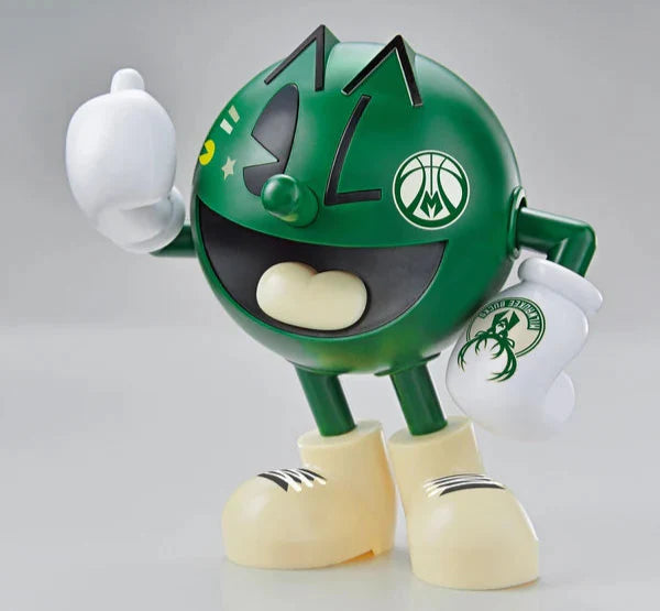 Bandai x NBA 2593840 Entry Grade Milwaukee Bucks Pac-Man Model Kit
