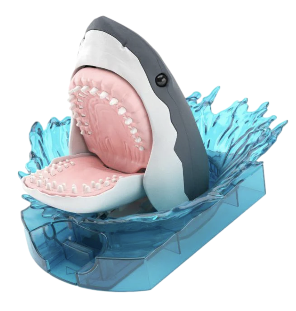 Bandai 2605762 Exploring Lab Nature: Great White Shark Model Kit