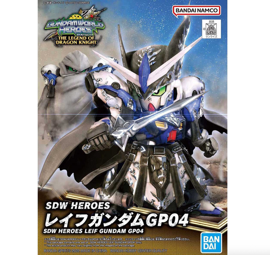 Bandai 2610483 SD World Heroes #25 Leif Gundam GP04 (SDW Heroes)
