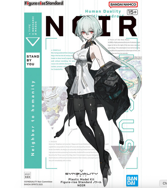 Bandai 2611020 Noir "Synduality" Figure-Rise Standard