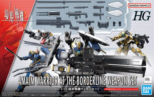 Bandai 2621333 HG 1/72 Weapon Set "AMAIM Warrior of the Borderline"