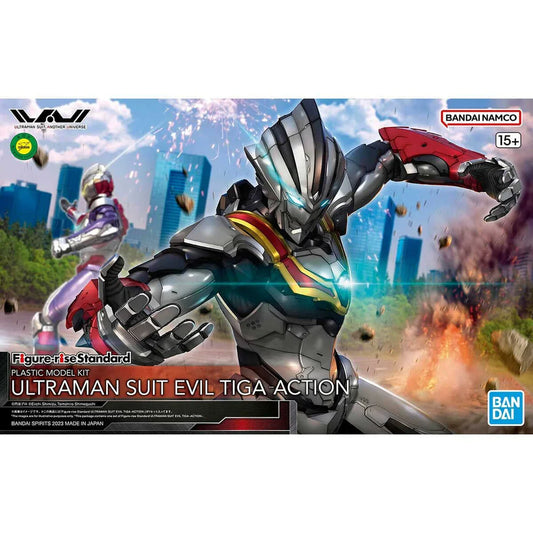 Bandai 2621337 Ultraman Suit Evil Tiga (Action) Figure-Rise Standard