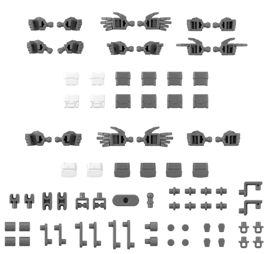 Bandai 2648690 30MM Option Parts Set #23 12 (Hand Parts /Multi-Joint) "30 Minutes Missions"