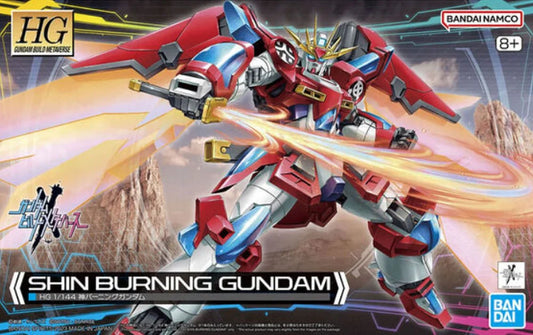 Bandai 2654116 1/144 HG Shin Burning Gundam "Gundam Build Metaverse"