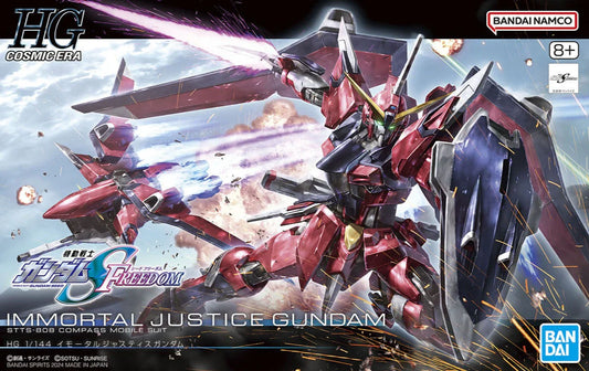 Bandai 2654673 1/144 HG #244 Immortal Justice Gundam Freedom Gundam Seed