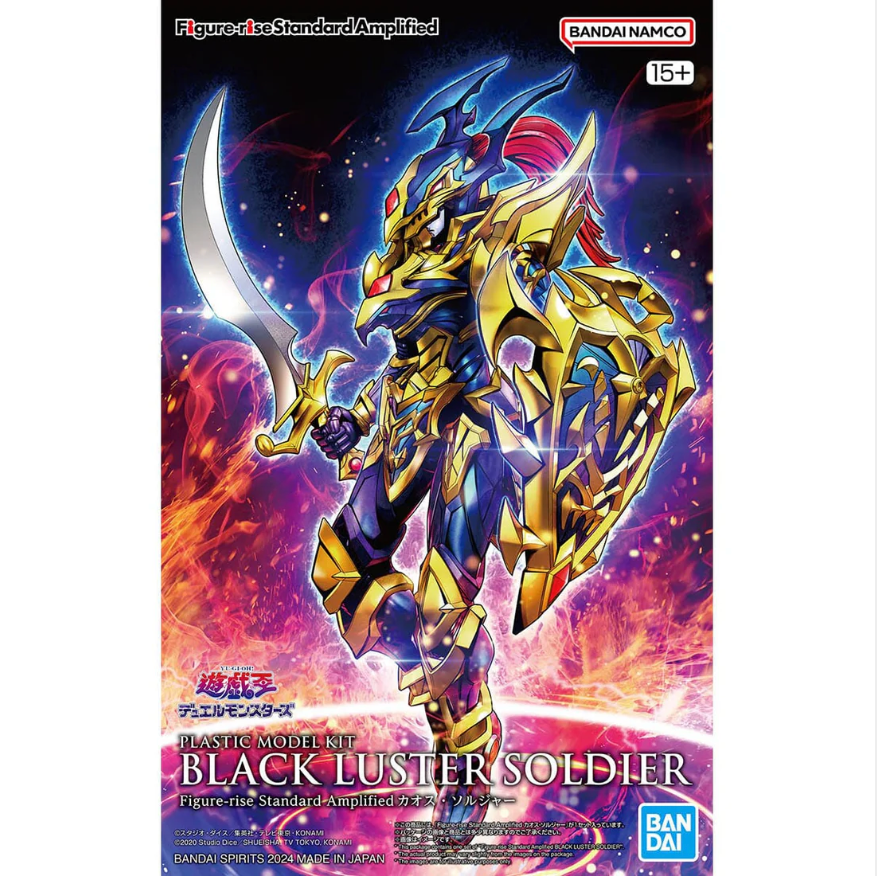 Bandai 2660748 Yu-Gi-Oh Black Luster Soldier Figure-Rise Standard Amplified Model Kit