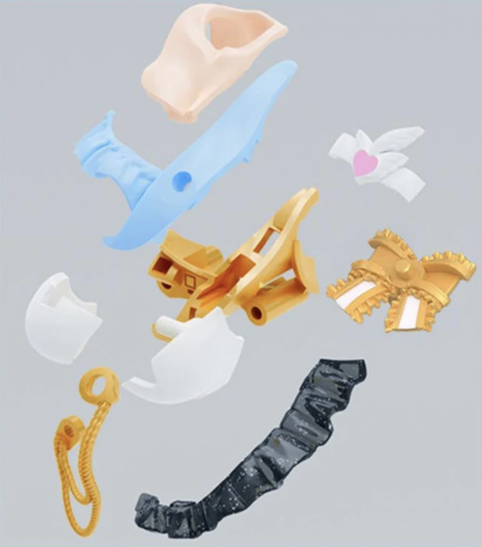 Bandai 2684664 30MS Option Body Parts "Beyond The Blue Sky #1 (Color B) Accessory Kit (30 Minutes Sisters)
