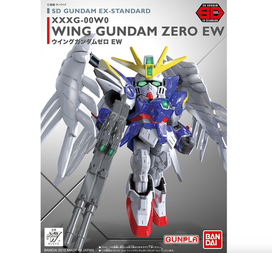 Bandai 2688289 SD Gundam EX-Standard #04 Wing Gundam Zero Mobile Suit (Endless Waltz Version)