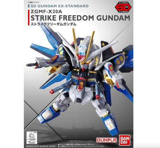 Bandai 2688332 SD Gundam EX-Standard #06 Strike Freedom Gundam Mobile Suit (Gundam SEED)
