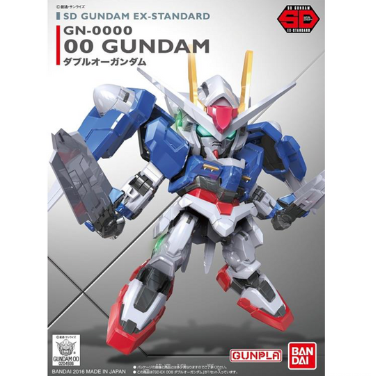 Bandai 2688334 SD Gundam EX-Standard #08 00 Gundam Mobile Suit