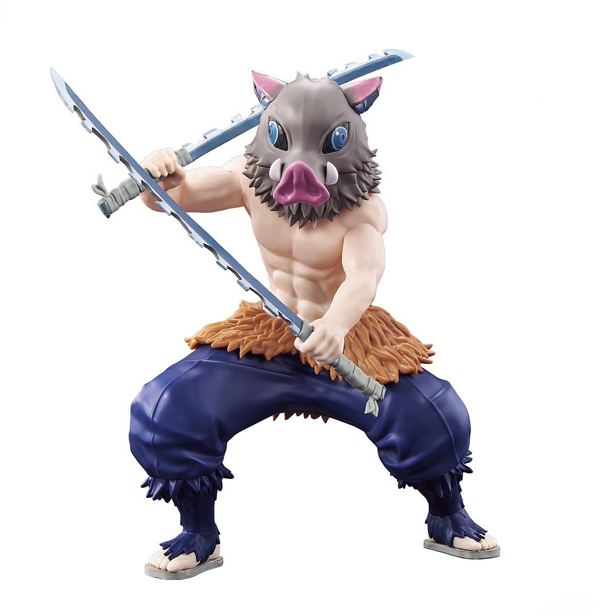 Bandai 2701588 Demon Slayer Hashibira Inosuke Model Kit