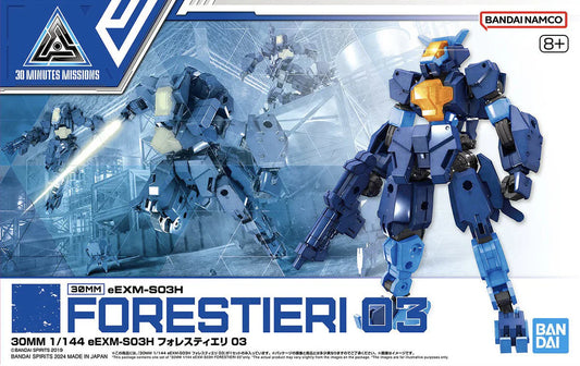Bandai 2704772 1/144 30MM #58 eEXM-S03H Forestieri 03 "30 Minutes Missions"