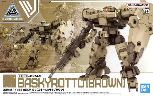 Bandai 2704780 1/144 30MM eEXM-9 Baskeyrotto (Brown) "30 Minutes Missions"