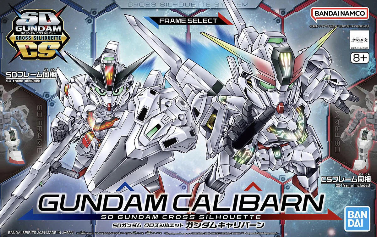 Bandai 2704786 HG SD Cross Silhouette #20 Gundam Calibarn (The Witch from Mercury)