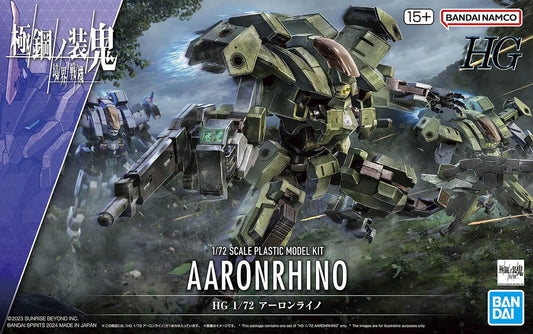 Bandai 2718577 HG 1/72 #20 Aaronrhino "AMAIM Warrior of the Borderline" Model Kit