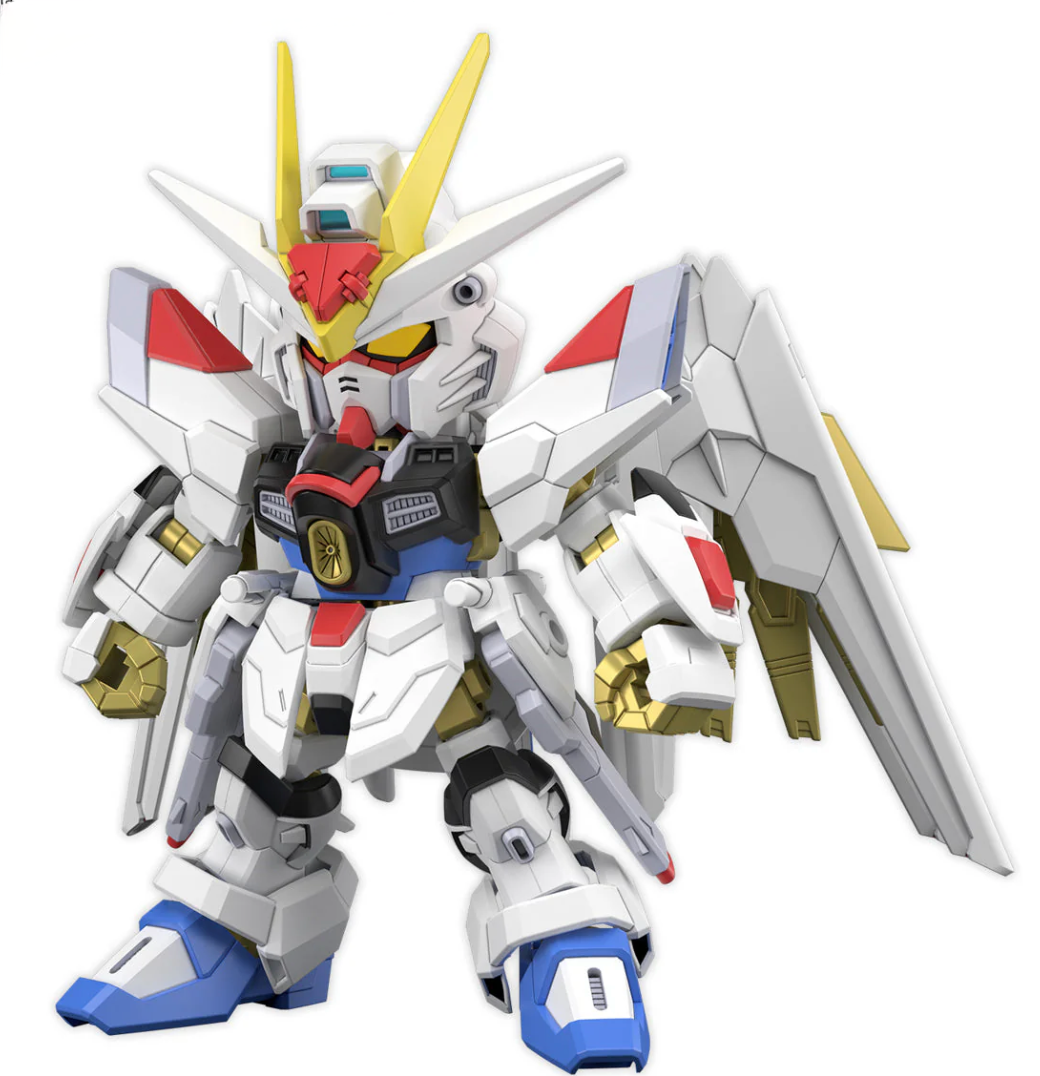 Bandai 2723582 SD Cross Silhouette Mighty Strike Freedom Gundam Mobile Suit (Gundam SEED)