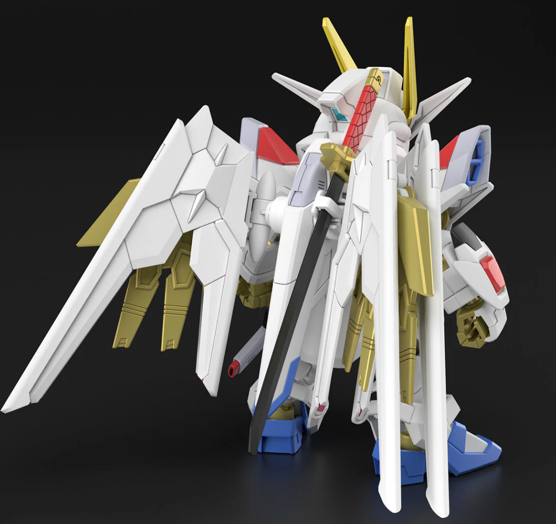 Bandai 2723582 SD Cross Silhouette Mighty Strike Freedom Gundam Mobile Suit (Gundam SEED)