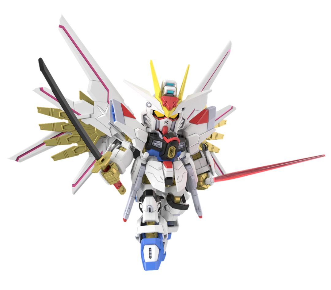Bandai 2723582 SD Cross Silhouette Mighty Strike Freedom Gundam Mobile Suit (Gundam SEED)