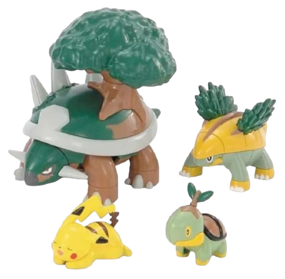 Bandai 2730257 Pokemon Torterra Evolution Set Model Kit