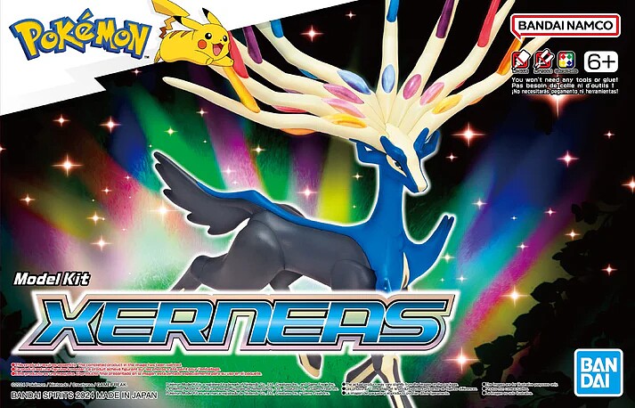 Bandai 2733585 Pokemon Xerneas Quick!! Model Kit