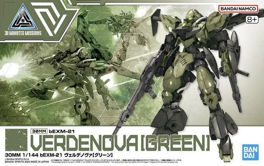 Bandai 2733945 1/144 30MM bEXM-21 Verdenova (Green) "30 Minutes Missions"